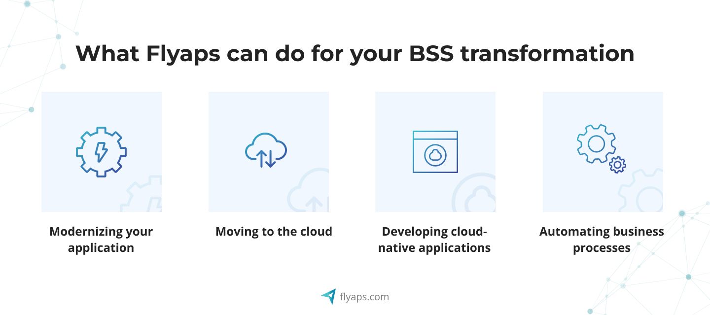 What Flyaps can do for your BSS transformation