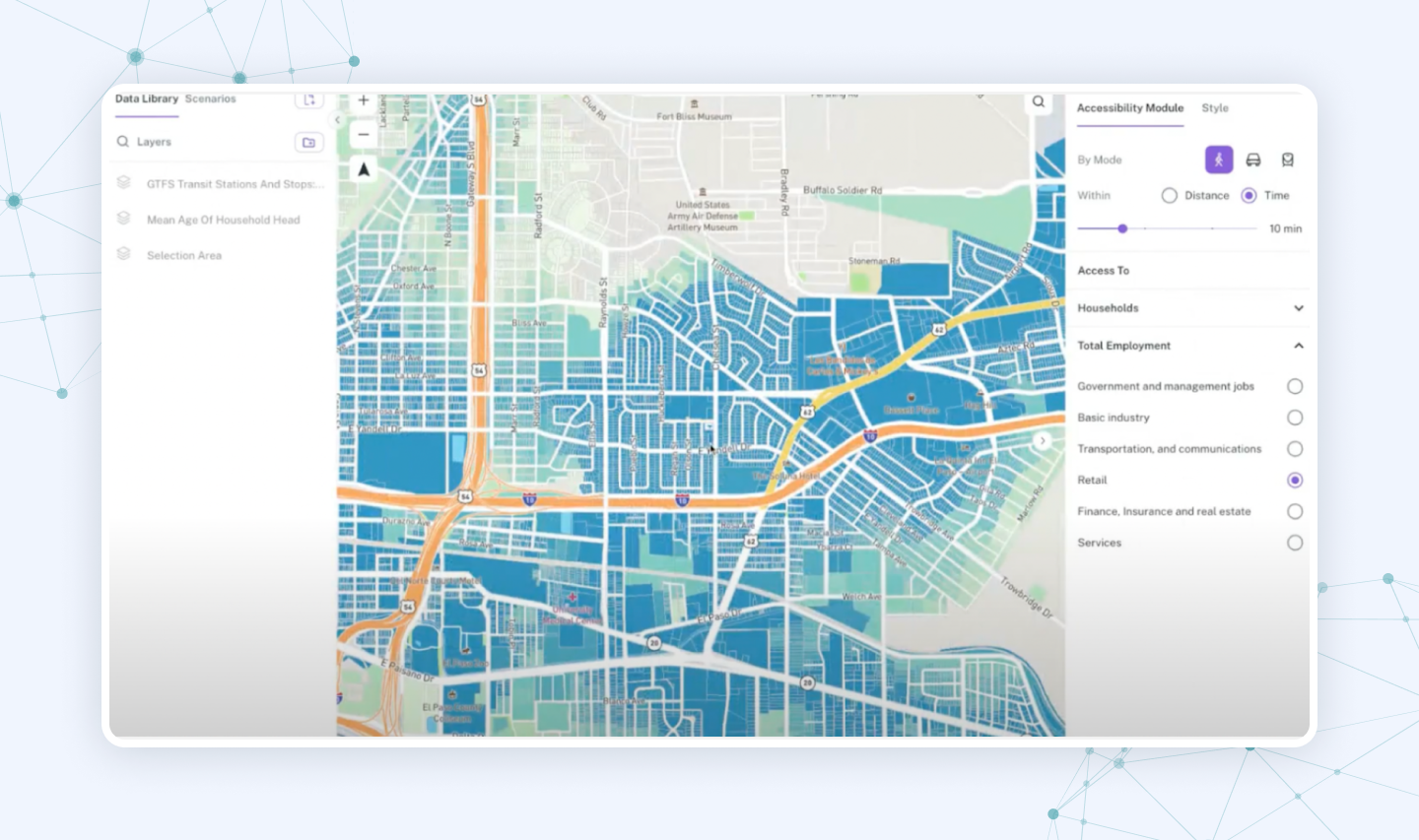 UrbanSim — an example of microservices implementation for AI software development.