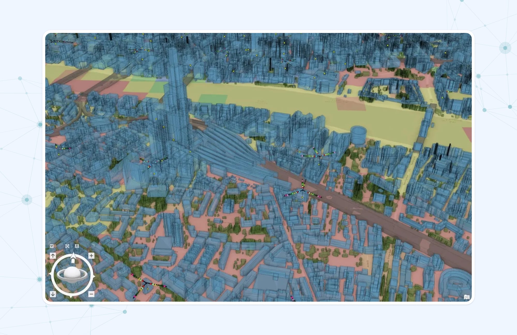 Vodafone UK 3D Digital Twin for Network Improvement Project