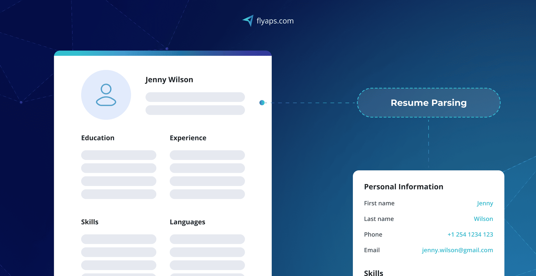 CV Compiler, a recruitment platform with an AI-driven resume parser
