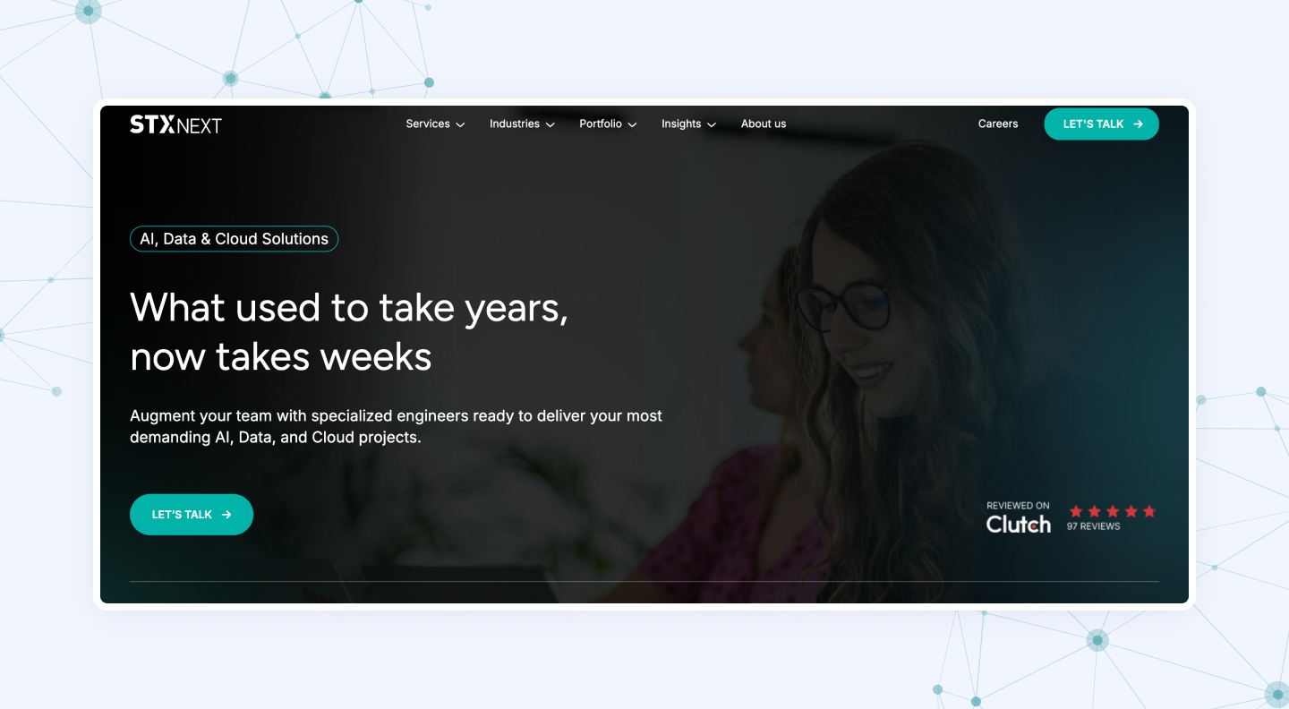 STX next, python development company